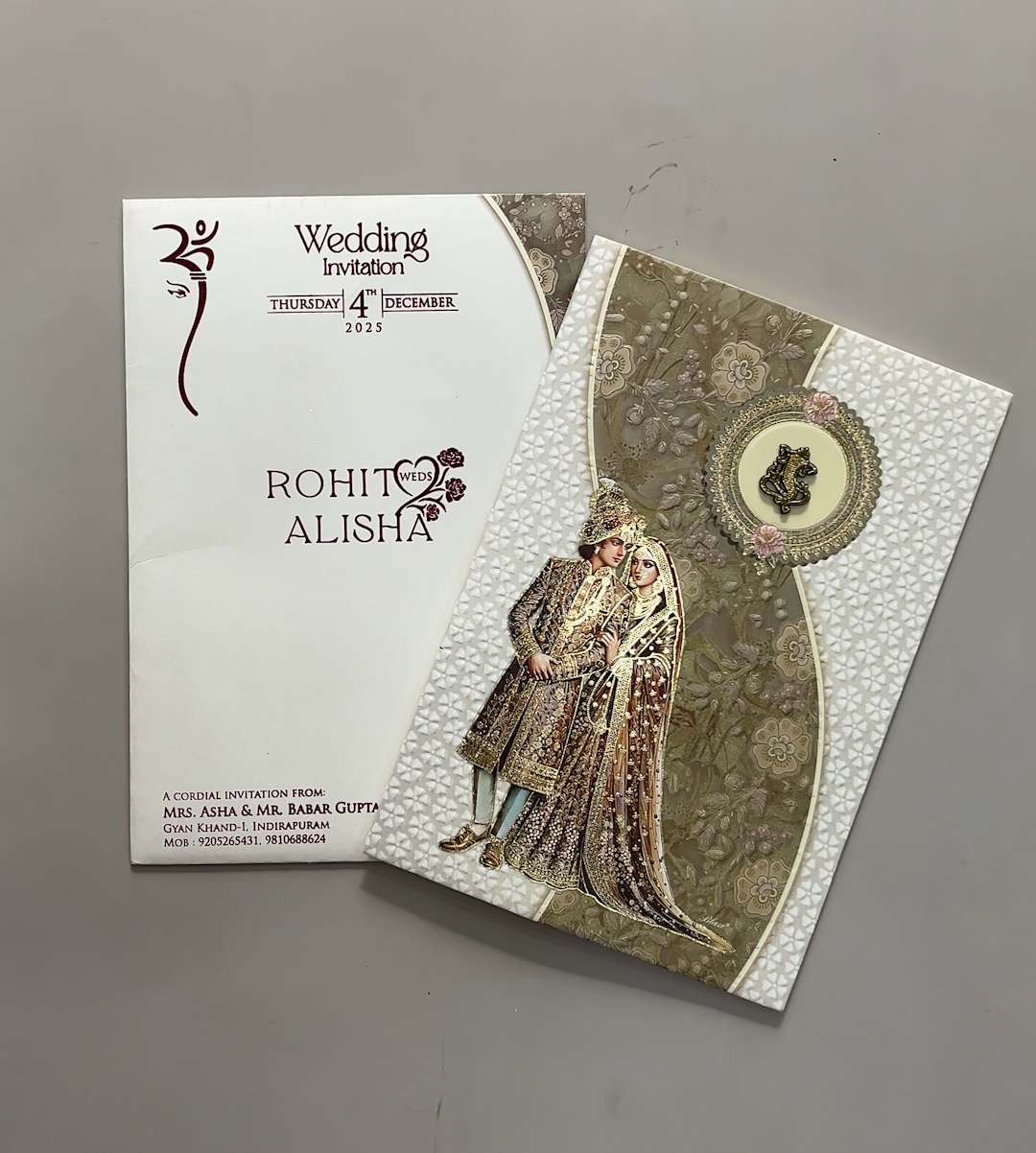 Wedding Card 3281